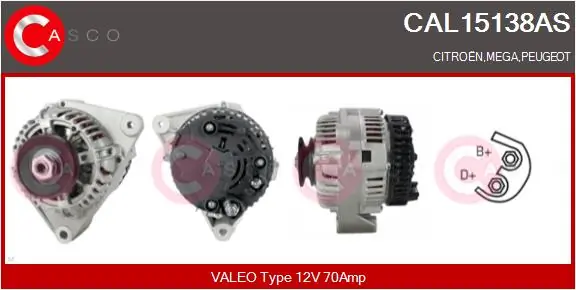CAL15138AS Casco