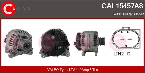 CAL15457AS Casco