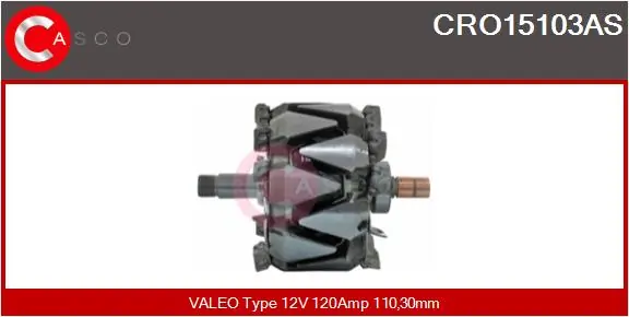 Induzido (rotor) do gerador Ford Fiesta VI CB1 ao melhor preço