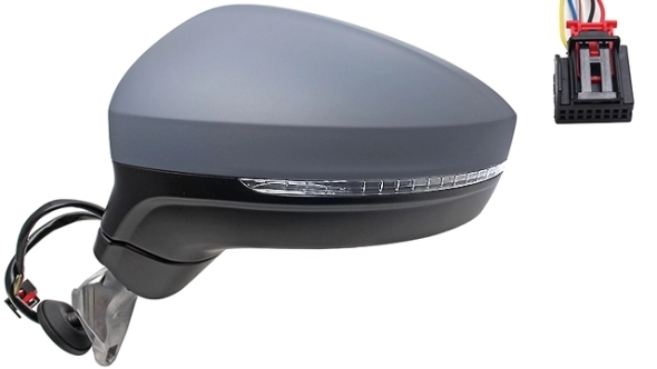 Espelho de retrovisão esquerdo para Volkswagen Tiguan BW2, BJ2