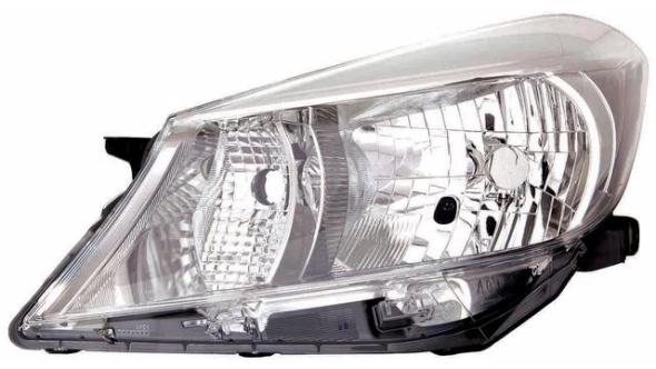 Luz esquerda para Toyota Yaris P13