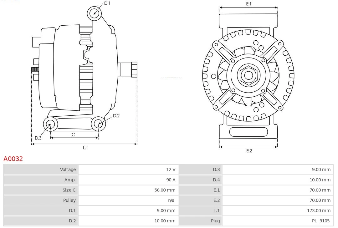 Gerador As-pl A0032