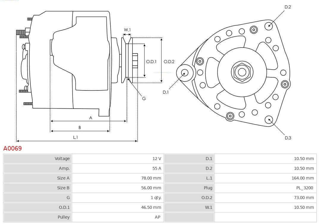 Gerador As-pl A0069