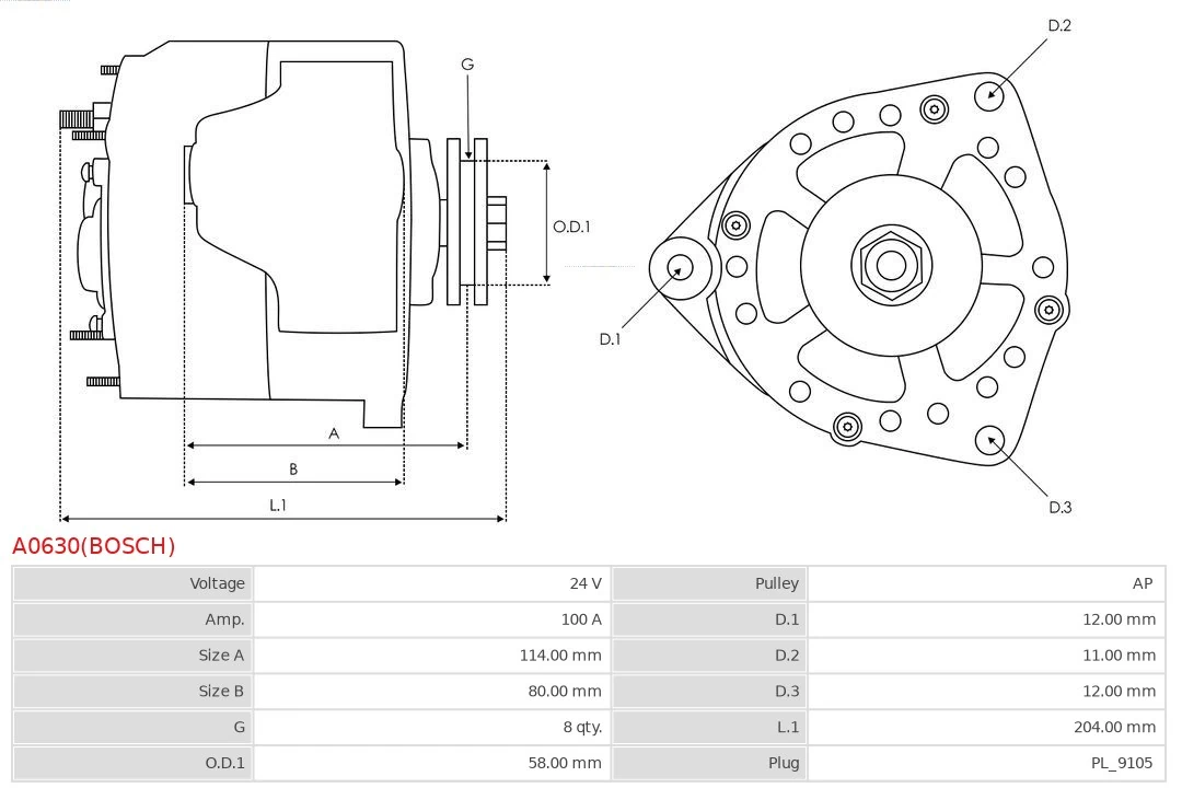  As-pl A0630BOSCH