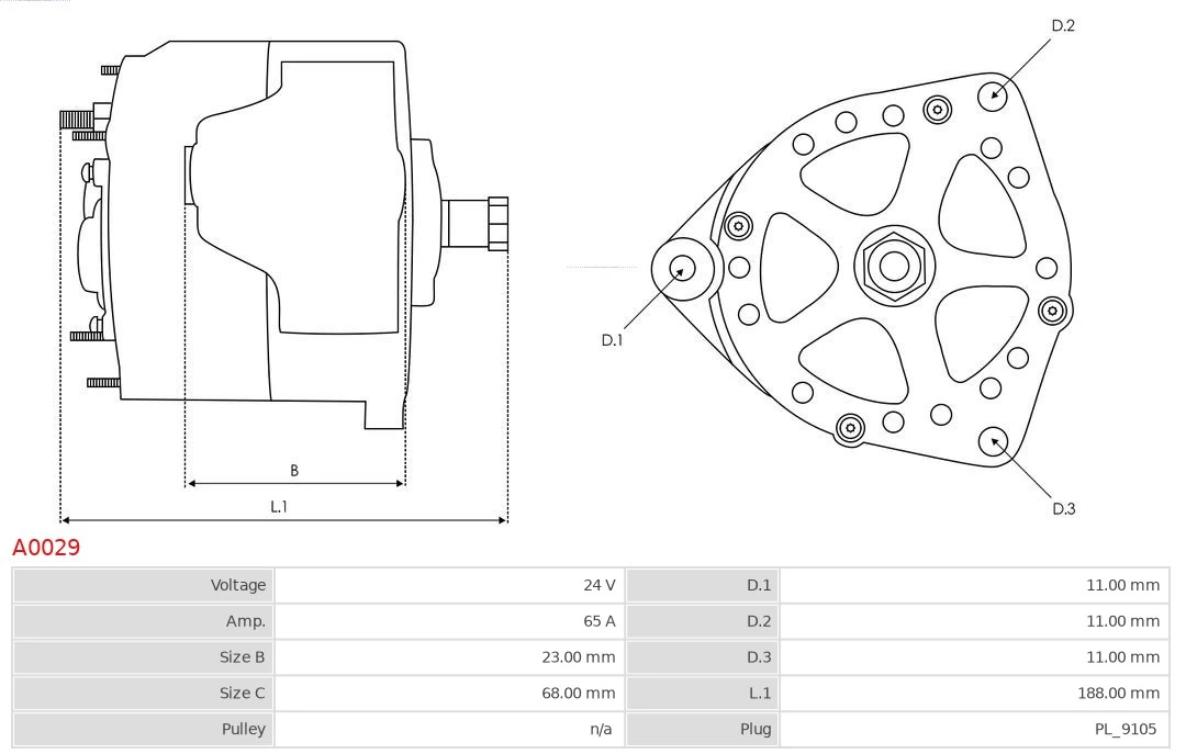 Gerador As-pl A0029