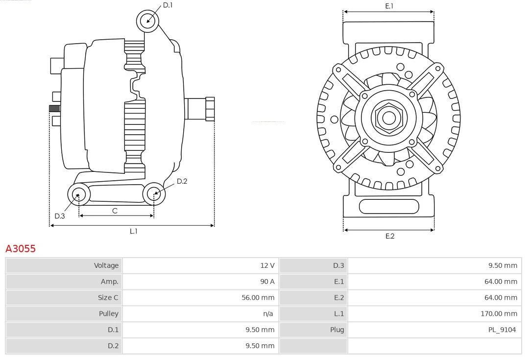 Gerador As-pl A3055