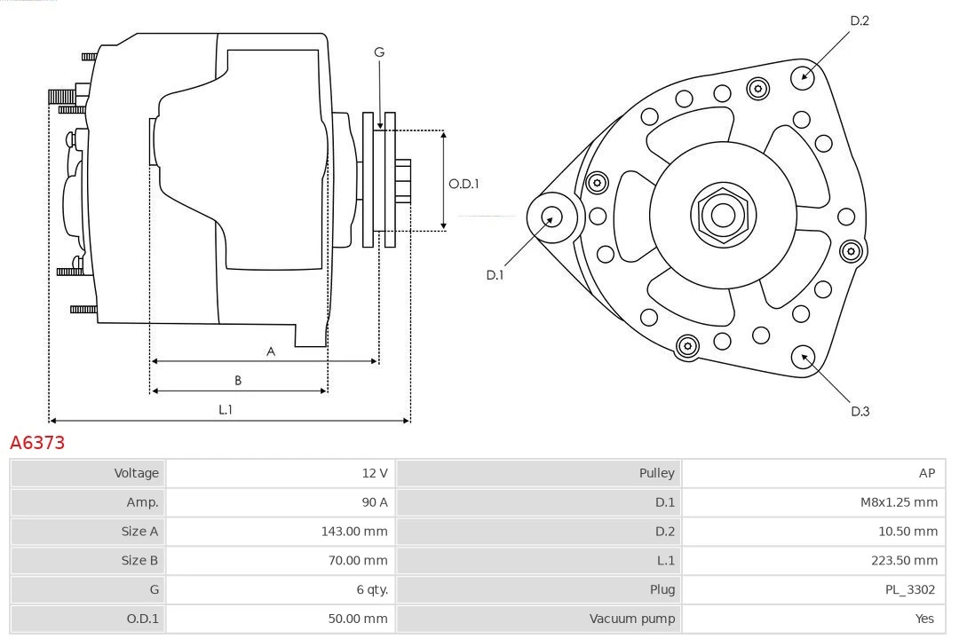 Gerador As-pl A6373