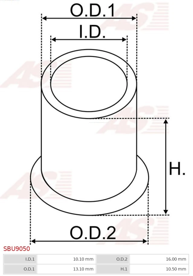 Bucha do motor de arranco Renault Laguna III BT0, BT1