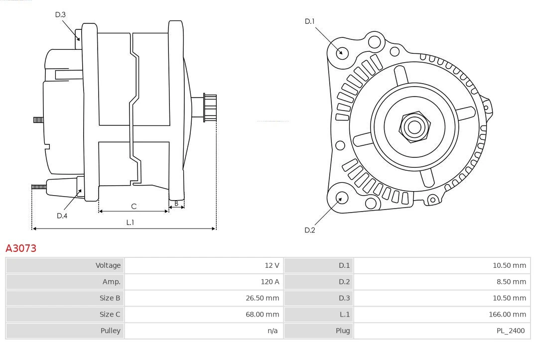 Gerador As-pl A3073