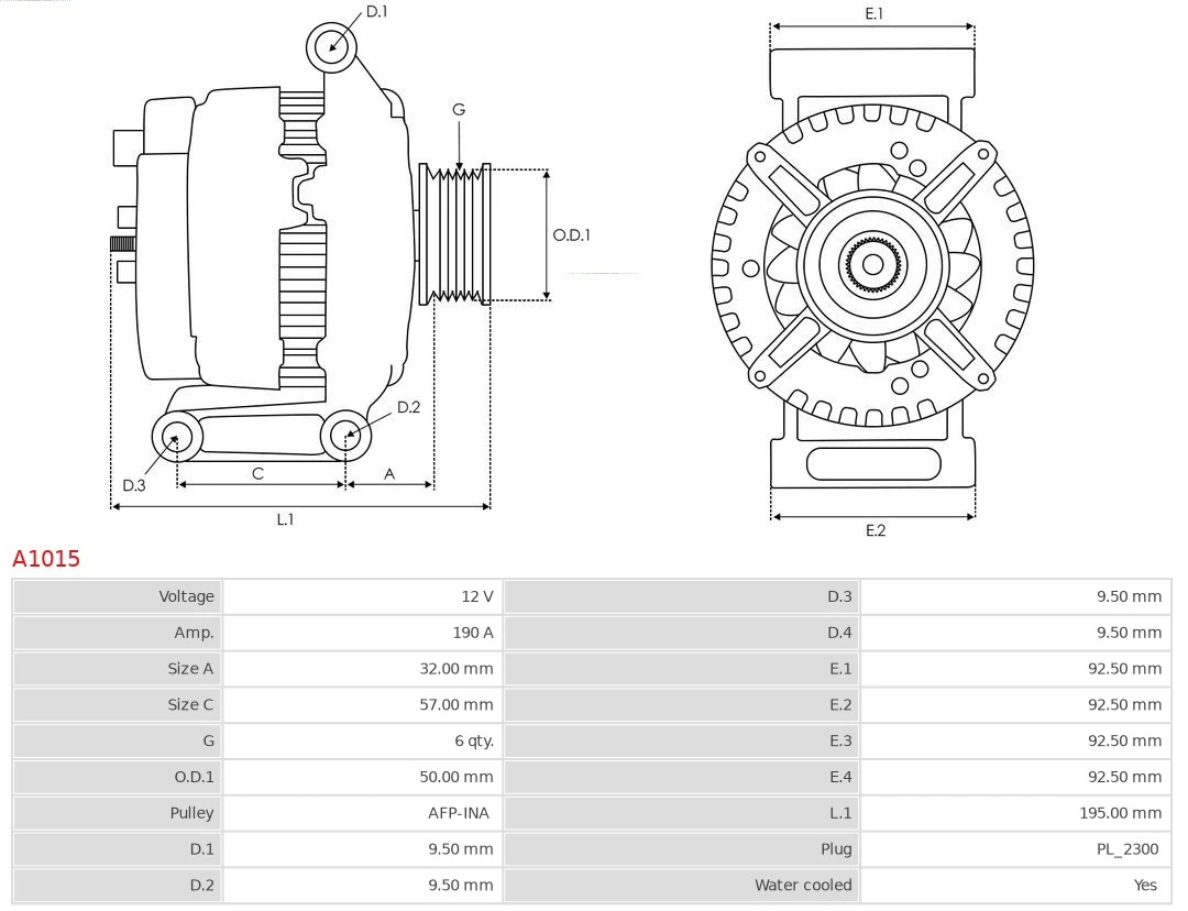 Gerador As-pl A1015