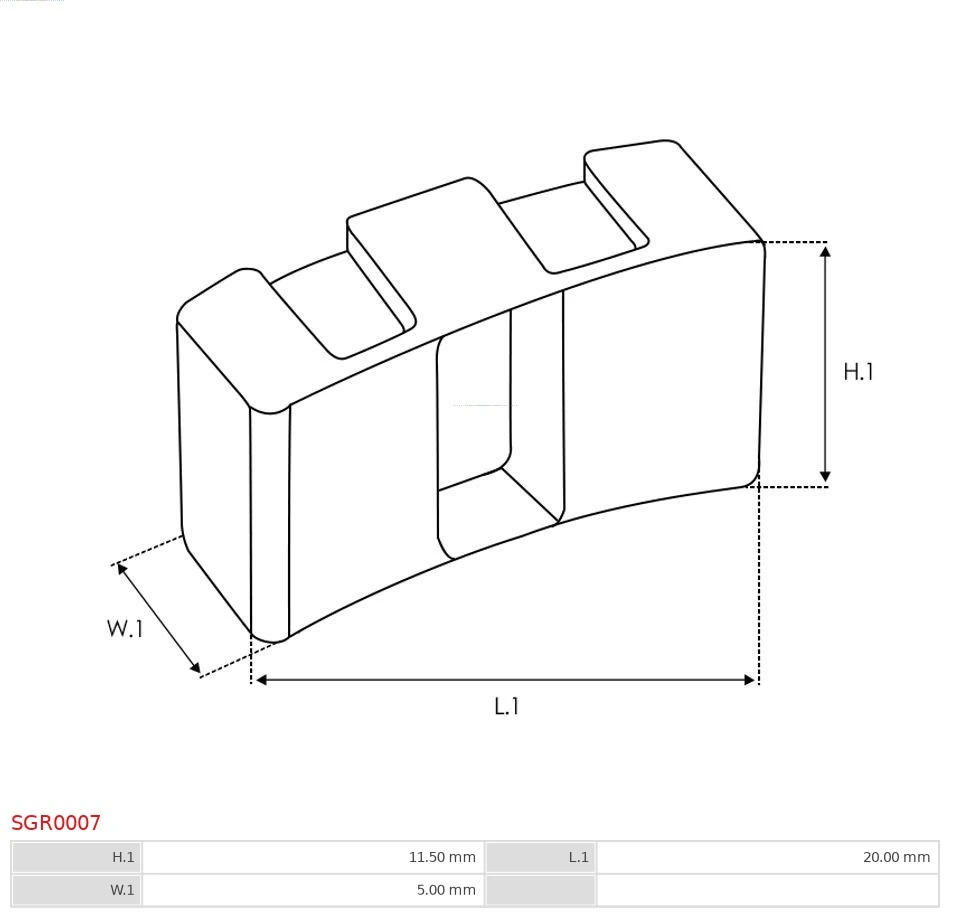 Kit de reparação do motor de arranco Audi A4 B8 8K2