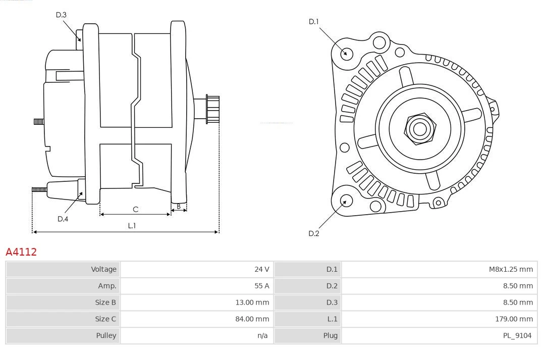 Gerador As-pl A4112