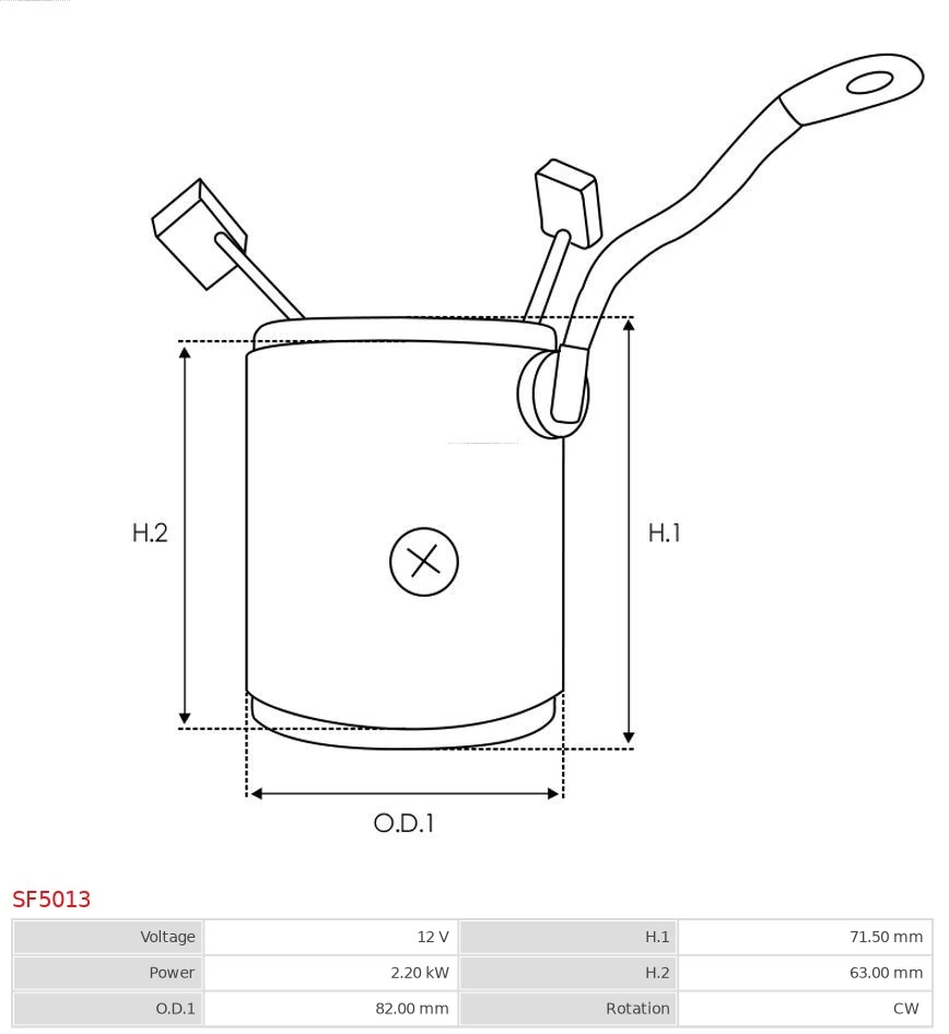 Enrolamento do motor de arranco, estator As-pl SF5013 preço, a partir de 56,22 USD