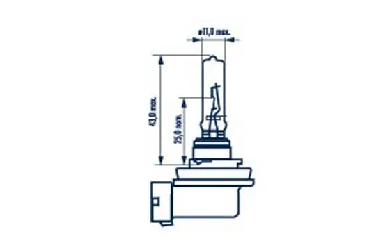 RE185880 John Deere Lâmpada halógena