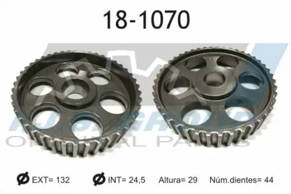 Engrenagem de cadeia da roda dentada da árvore distribuidora de motor para Audi 100 C3 44, 44Q