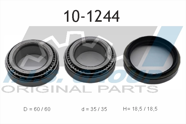 Rolamento de cubo traseiro Ford Fiesta COURIER сaixa (F3L, F5L) (1991 - 1996) COURIER