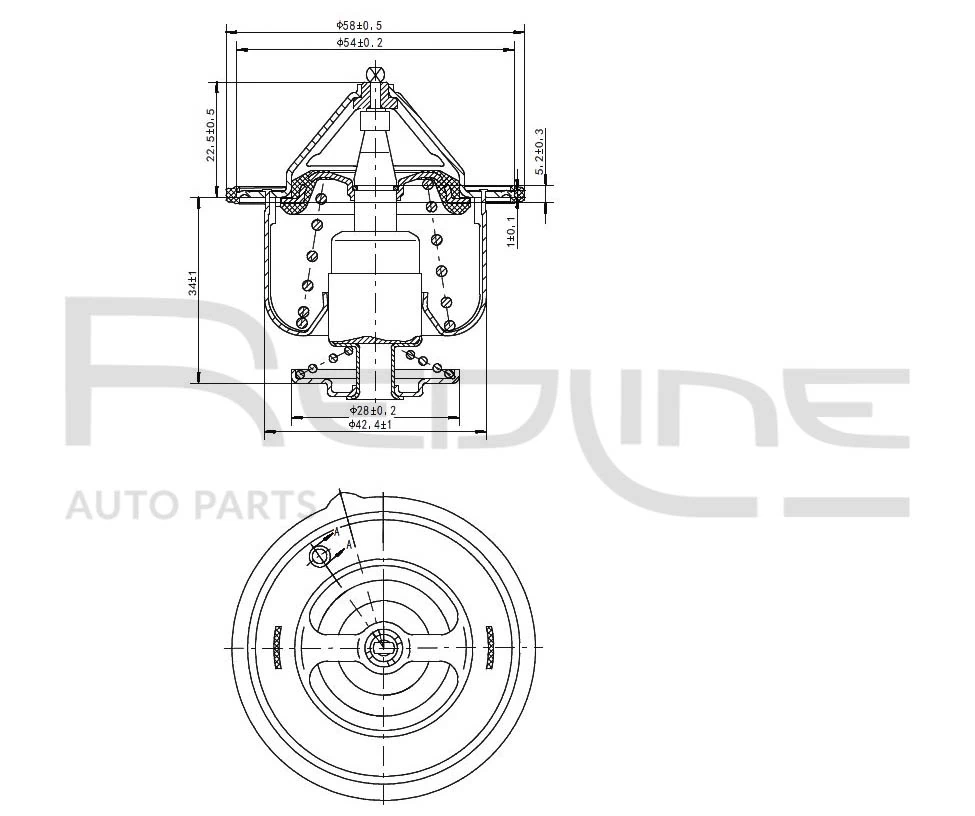 Termostato para Hyundai Tucson JM