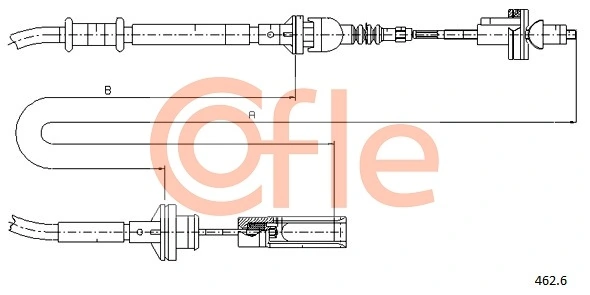 Cabo de embraiagem Beca Cables 206009 preço, a partir de 23,76 USD