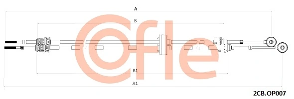 Cabo de mudança duplo Beca Cables 2002593 preço, a partir de 92,37 USD