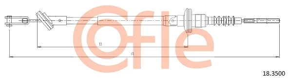 Compre 2001320 Beca Cables Cabo de embraiagem