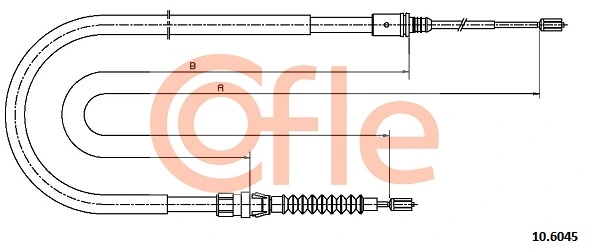 Cabo traseiro direito/esquerdo do freio de estacionamento Beca Cables 2001599 preço, a partir de 19,76 USD