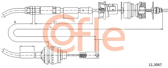 Cabo de embraiagem Beca Cables 507019 preço, a partir de 31,41 USD