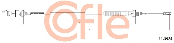 Cabo de embraiagem Beca Cables 114017