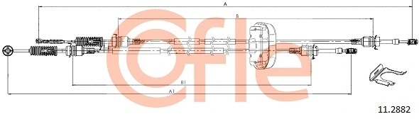 2002277 Beca Cables Cabo de mudança duplo