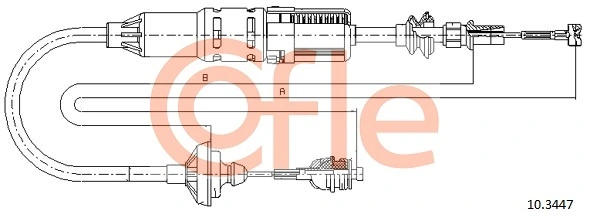 Cabo de embraiagem Beca Cables 707025 preço, a partir de 17,63 USD