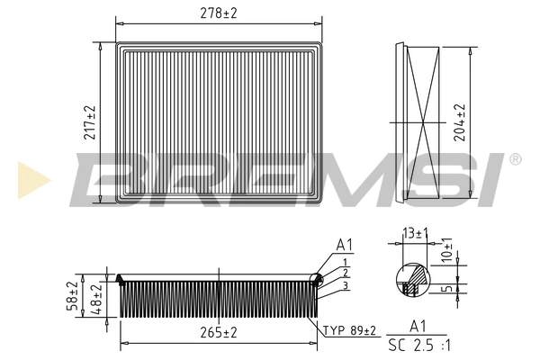 FA1651 Bremsi
