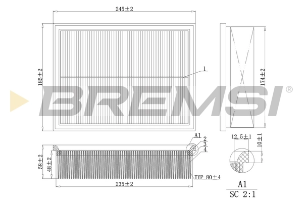 FA2125 Bremsi