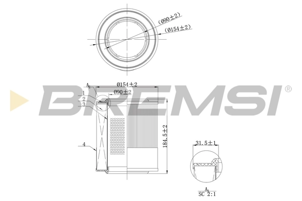 FA1104 Bremsi