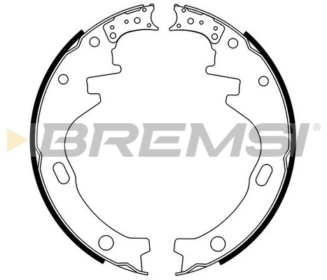 Sapatas do freio traseiras de tambor Case C542 preço, a partir de 29,49 USD