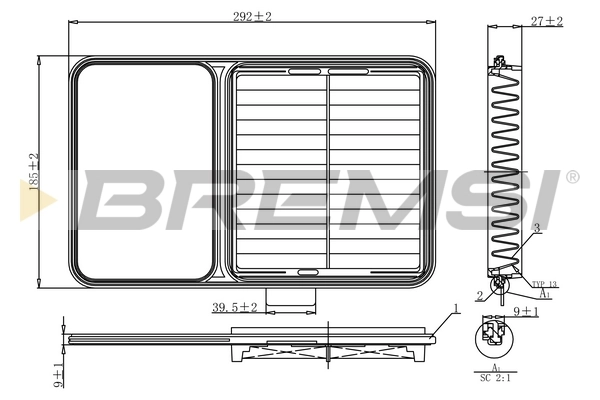 FA1209 Bremsi