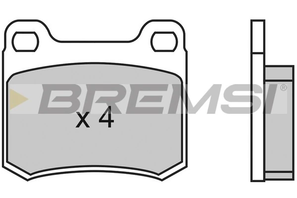 Sapatas do freio traseiras de disco para Mercedes E C124
