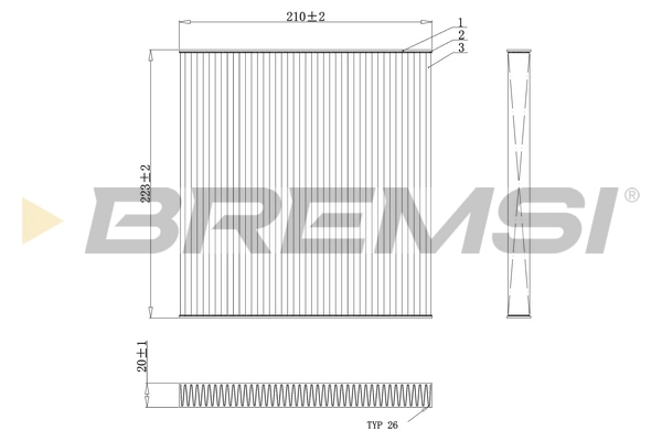 FC0445A Bremsi