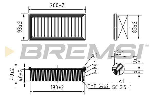 FA1594 Bremsi