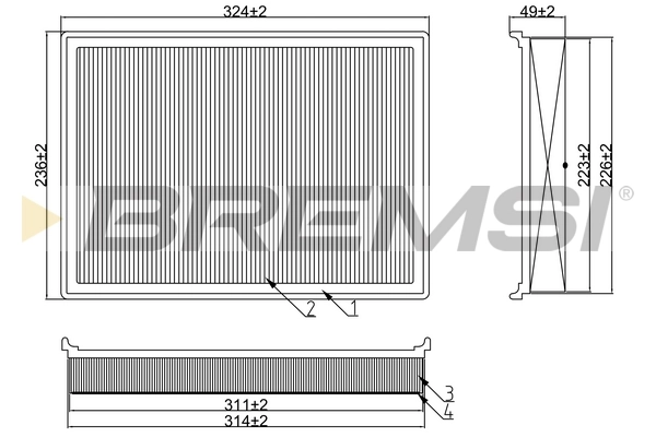 FA1343 Bremsi