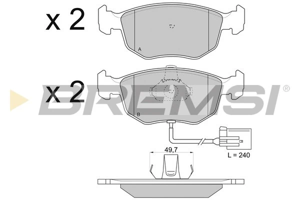BP2707 Bremsi
