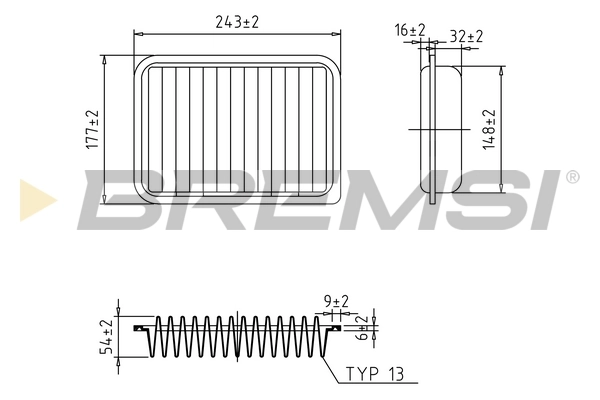FA1024 Bremsi