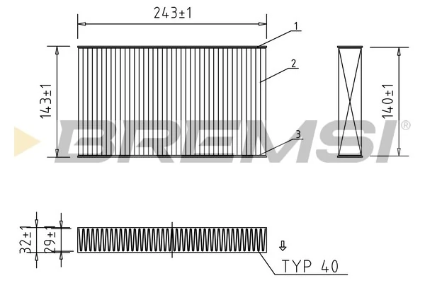 FC2419 Bremsi