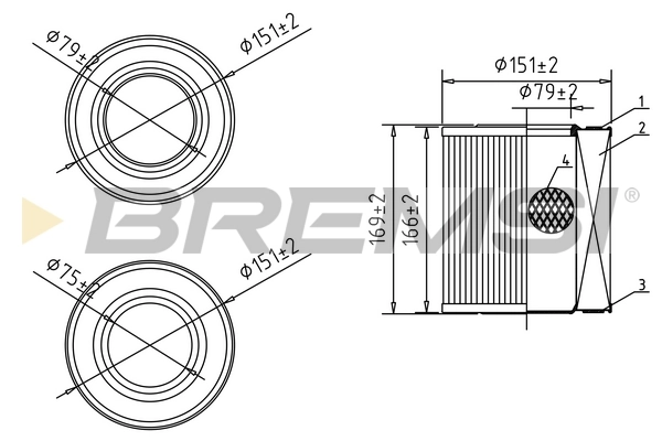 FA1080 Bremsi