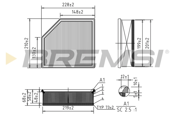 FA1035 Bremsi