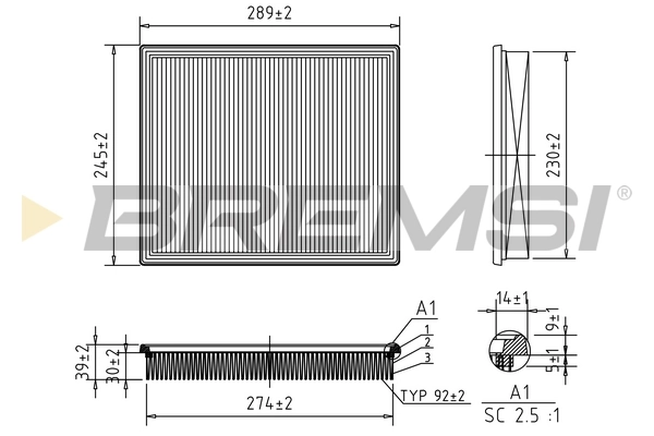 FA1673 Bremsi