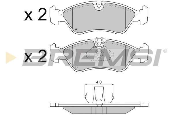 BP2704 Bremsi