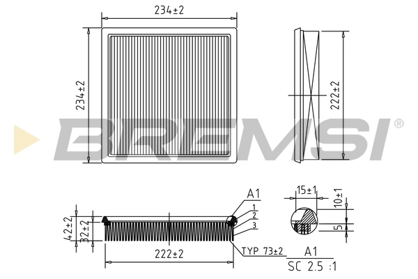 FA1384 Bremsi