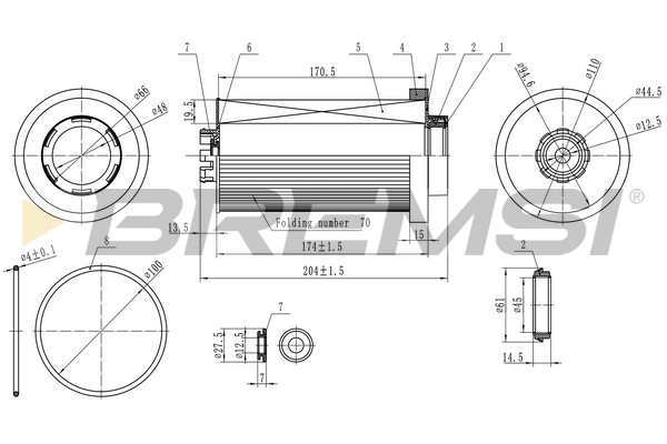 FE1848 Bremsi
