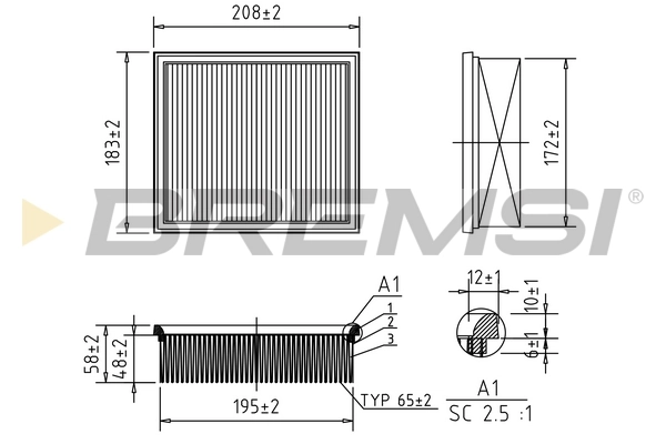 FA2091 Bremsi