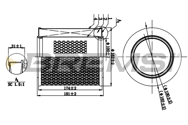 FA1260 Bremsi