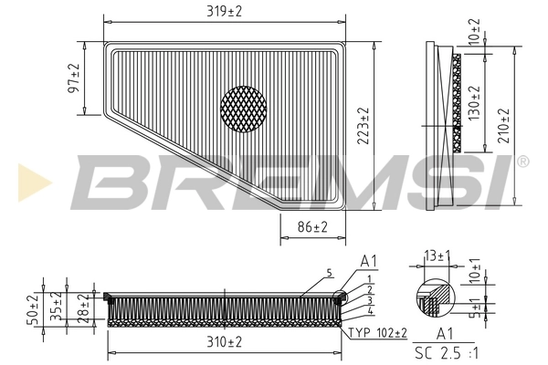 FA1698 Bremsi